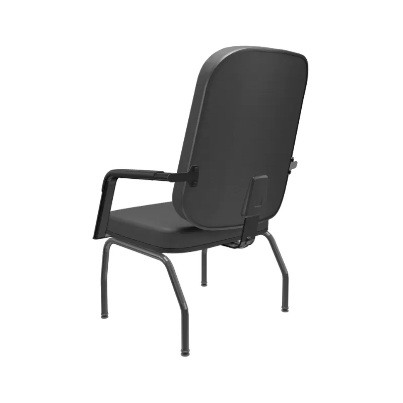 Cadeira Operativa Plus para Obeso - Cap. 185 kg Plus Size Fixa 4 Pés - Plaxmetal