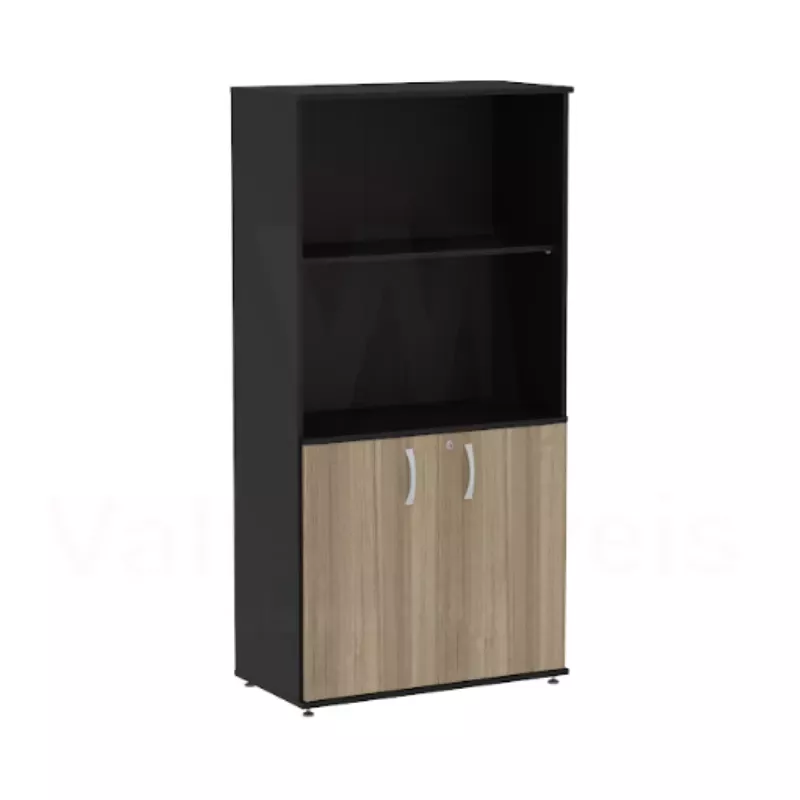 Armário Pandin Alto Misto Com 02 Portas Linha Maxxi - Madeirado