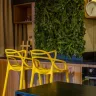 Banqueta Aviv Fixa - Base em Aço - Cores