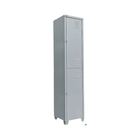 Roupeiro De Aço 2 Portas - Pitão Para Cadeado - Grp 2 Chapa 26 - Metalúrgica 1000